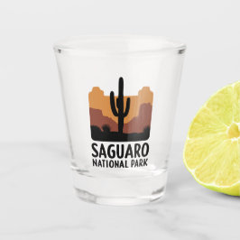 Der Saguaro Cactus Schnapsglas
