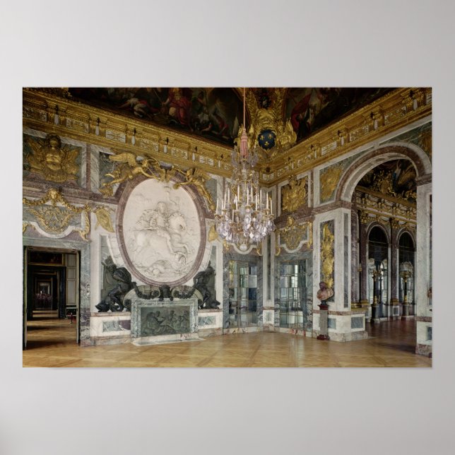 Der Salon de la Guerre 1678-84 Poster (Vorne)