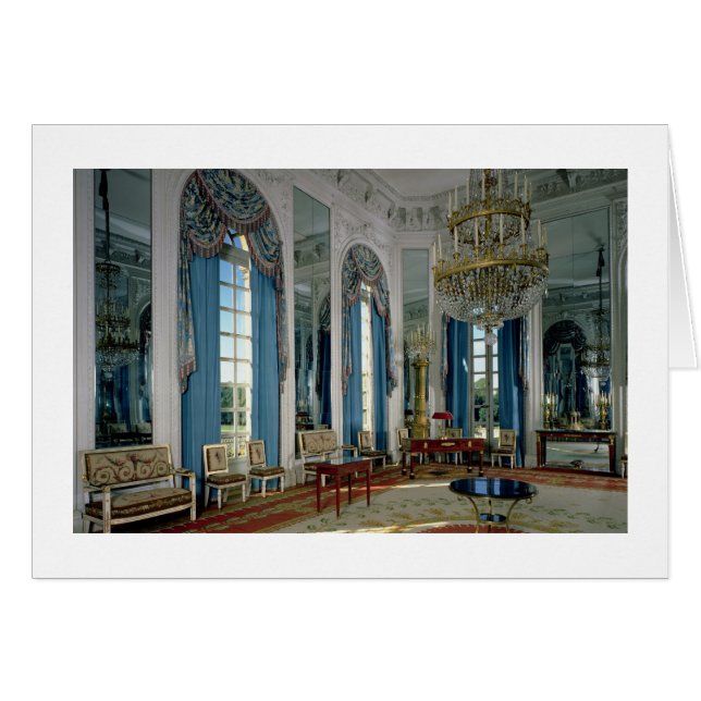 Der Salon des Glaces (Spiegelsaal) im (Vorderseite (Horizontal))
