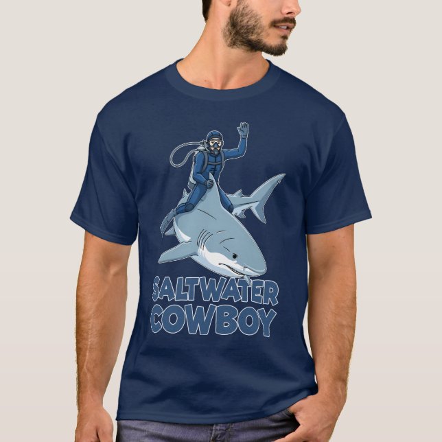 Der Salzwassercowboy T-Shirt (Vorderseite)