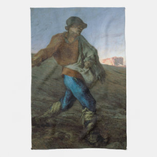 Der Sämann, Jean-Francois Millet Geschirrtuch
