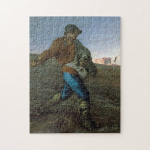 Der Sämann, Jean-Francois Millet Puzzle