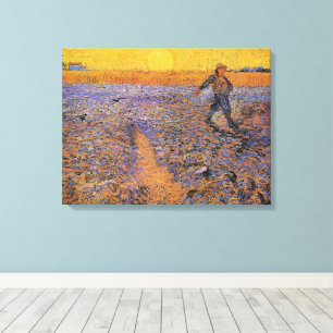 Der Sämann von Vincent van Gogh Leinwanddruck
