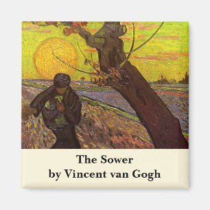 Der Sämann von Vincent van Gogh Magnet