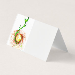 Der Samen von Lebensplakat Leinwand Postkartenmagn Visitenkarten