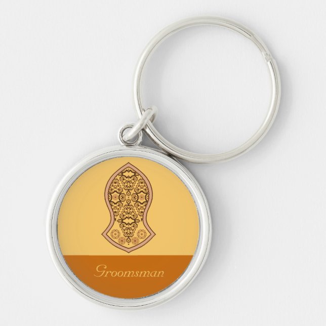 Der Sandal des Propheten (Orange) Schlüsselanhänger (Vorne)