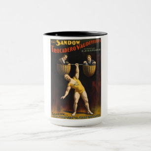 Der Sandow Eugen Sandow Vaudeville-Gewichtheber Tasse