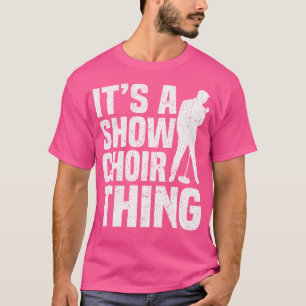 Der Sänger der Oper mit Show-Chor T-Shirt