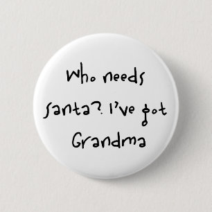 der Santa braucht Button