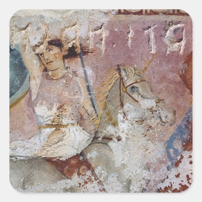 Der Sarcophagus der Amazonen Quadratischer Aufkleber (Vorderseite)