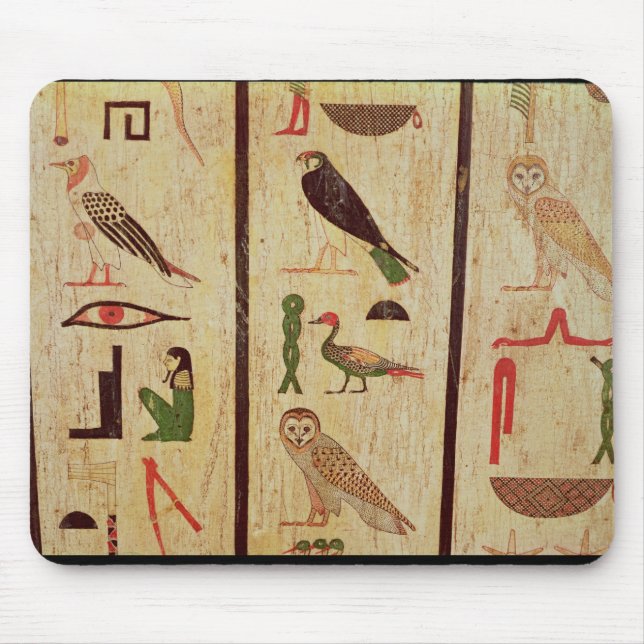 Der Sarkophag von Psamtik I (664-610 BC) Detail O Mousepad (Vorne)