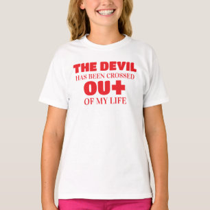Der Satan überquerte, Jesus in T-Shirt