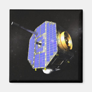Der Satellit Interstellar Boundary Explorer Magnet