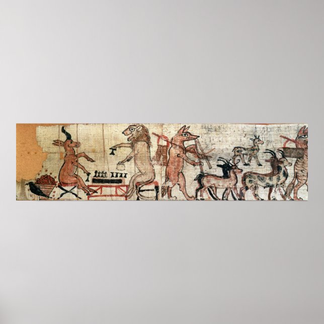 Der Satirepapyrus Poster (Vorne)