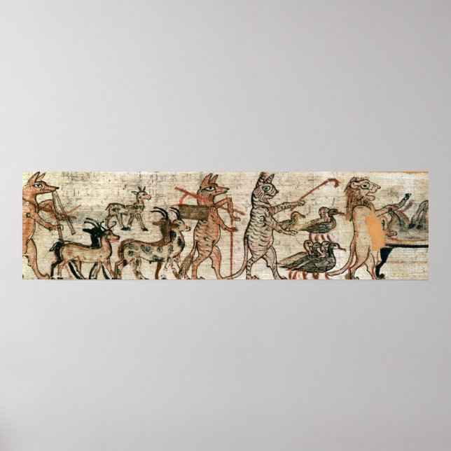 Der Satirepapyrus Poster (Vorne)