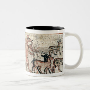 Der Satirical Papyrus Zweifarbige Tasse