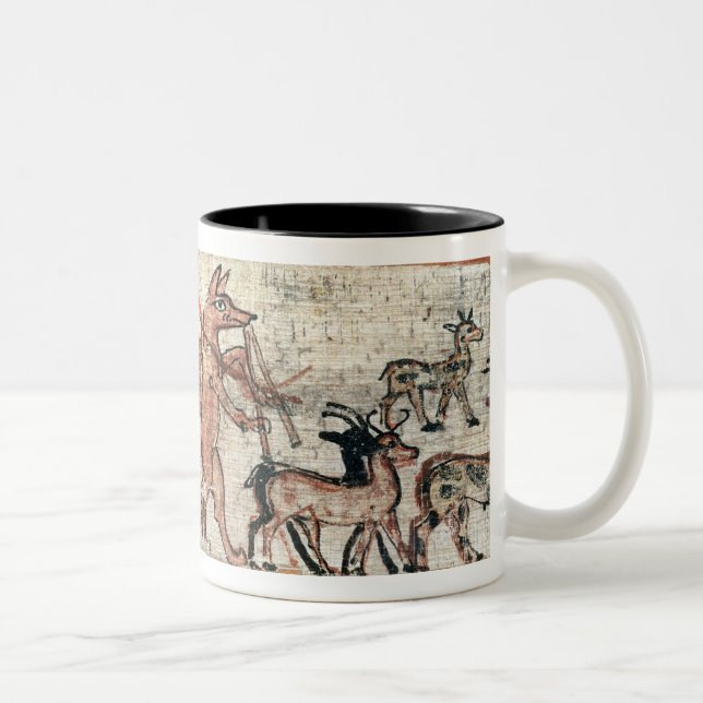 Der Satirical Papyrus Zweifarbige Tasse (Rechts)