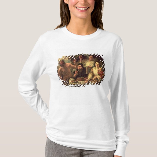 Der Satyr und die Bauern T-Shirt (Vorderseite)