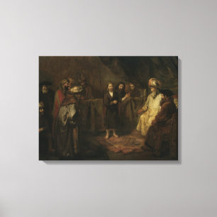 Der Säugling Christus im Tempel Leinwanddruck