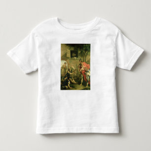 Der Säugling Cyrus mit dem Schäfer Kleinkind T-shirt