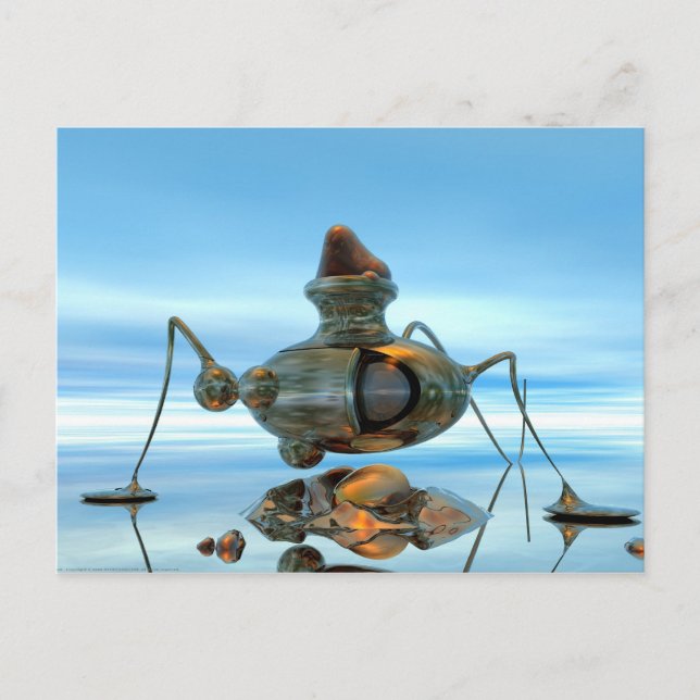 Der Saum Postkarte (Vorderseite)