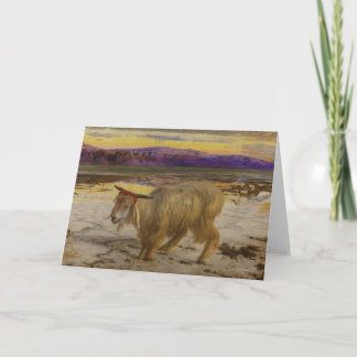 Der Scapegoat von William Holman Hunt Karte