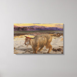 Der Scapegoat (von William Holman Hunt) Leinwanddruck