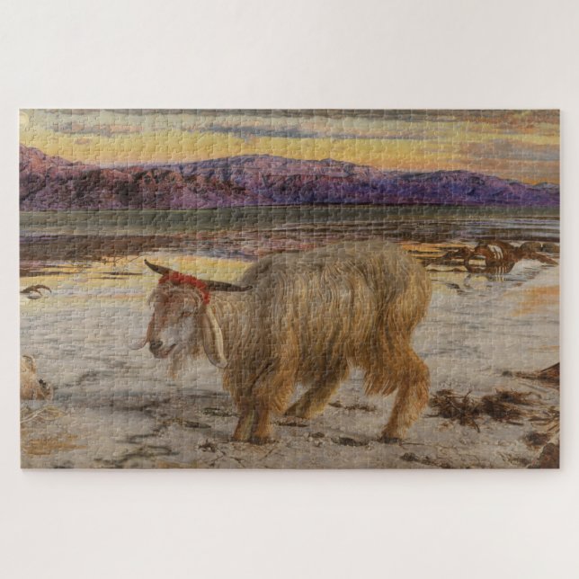 Der Scapegoat (von William Holman Hunt) Puzzle (Horizontal)