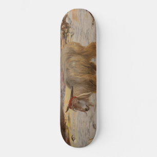 Der Scapegoat (von William Holman Hunt) Skateboard