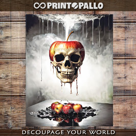 Der Schädel des ursprünglichen Sins Seidenpapier