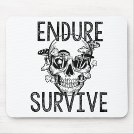 Der Schädel mit den Pilzen erlangen und überleben Mousepad