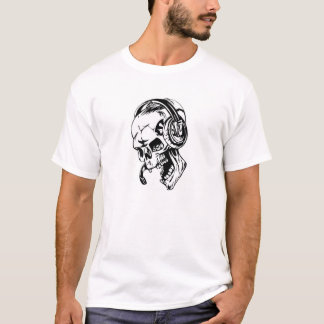 Der Schädel-T-Shirt der Männer T-Shirt