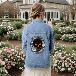 Der Schädelkrieger Jeansjacke