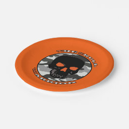 Der Schädelkrieger Pappteller