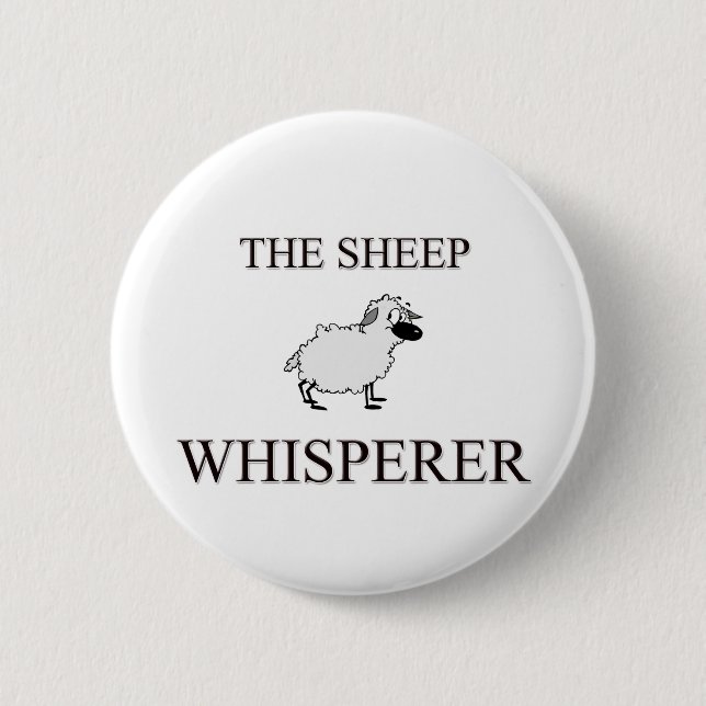 Der SchafeWhisperer Button (Vorderseite)