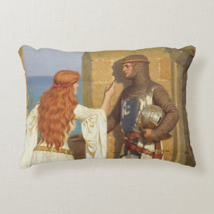 Der Schatten, C. 1909 durch Edmund Leighton Dekokissen