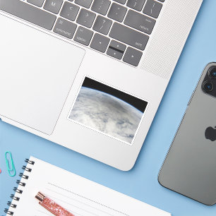 Der Schatten des Mondes, der auf dem Nordpazifik v Aufkleber