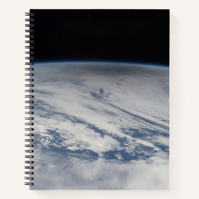 Der Schatten des Mondes, der auf dem Nordpazifik v Notizbuch (Vorderseite)