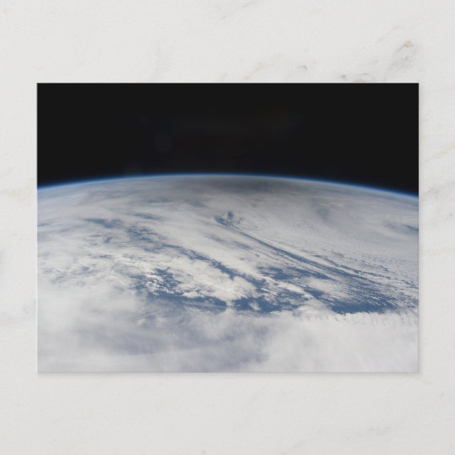 Der Schatten des Mondes, der auf dem Nordpazifik v Postkarte (Vorderseite)