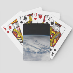 Der Schatten des Mondes, der auf dem Nordpazifik v Spielkarten