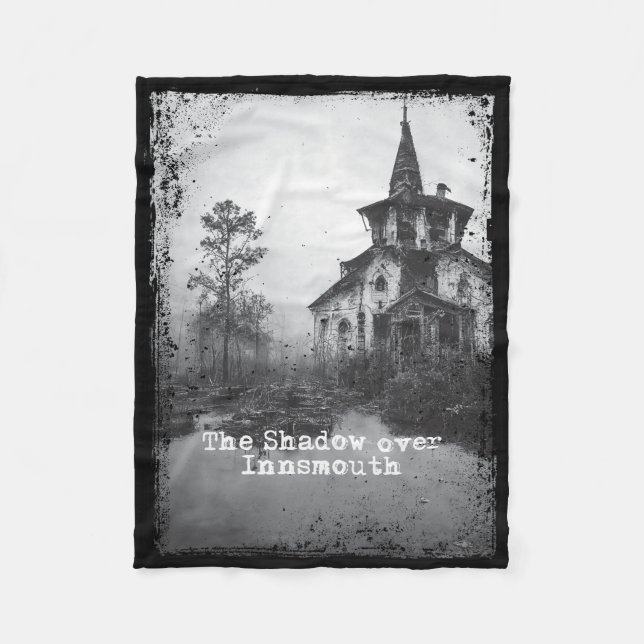 Der Schatten über Innsmouth Lovecraft Cthulhu Myth Fleecedecke (Vorderseite)