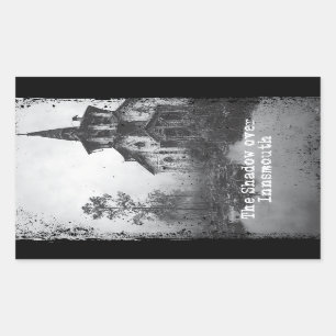 Der Schatten über Innsmouth Lovecraft Cthulhu Myth Rechteckiger Aufkleber