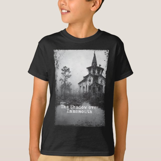 Der Schatten über Innsmouth Lovecraft Cthulhu Myth T-Shirt (Vorderseite)