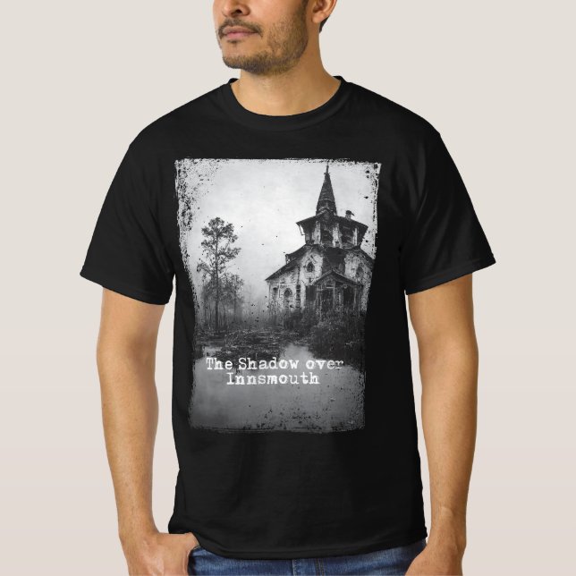 Der Schatten über Innsmouth Lovecraft Cthulhu Myth T-Shirt (Vorderseite)
