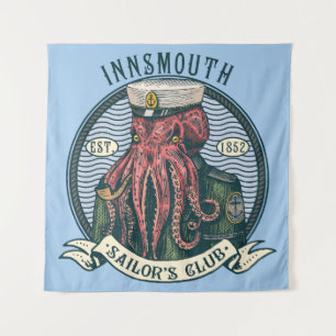 Der Schatten über Innsmouth Lovecraft Cthulhu Sail Wandteppich