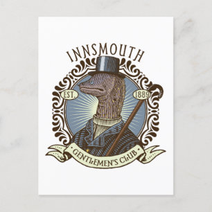 Der Schatten über Innsmouth Lovecraft Gentleman Postkarte