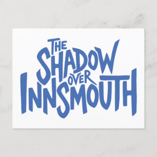 Der Schatten über Innsmouth-Schriftzug Feiertagspostkarte