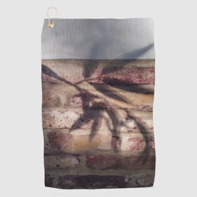 Der Schatten von Bamboo Golfhandtuch (Vorderseite)