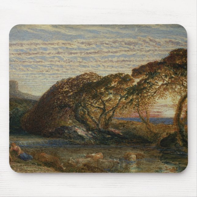 Der schattenhafte Strom Mousepad (Vorne)