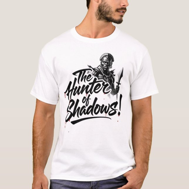 Der_Schattenjäger_Dunkle_Gerechtigkeit! T-Shirt (Vorderseite)